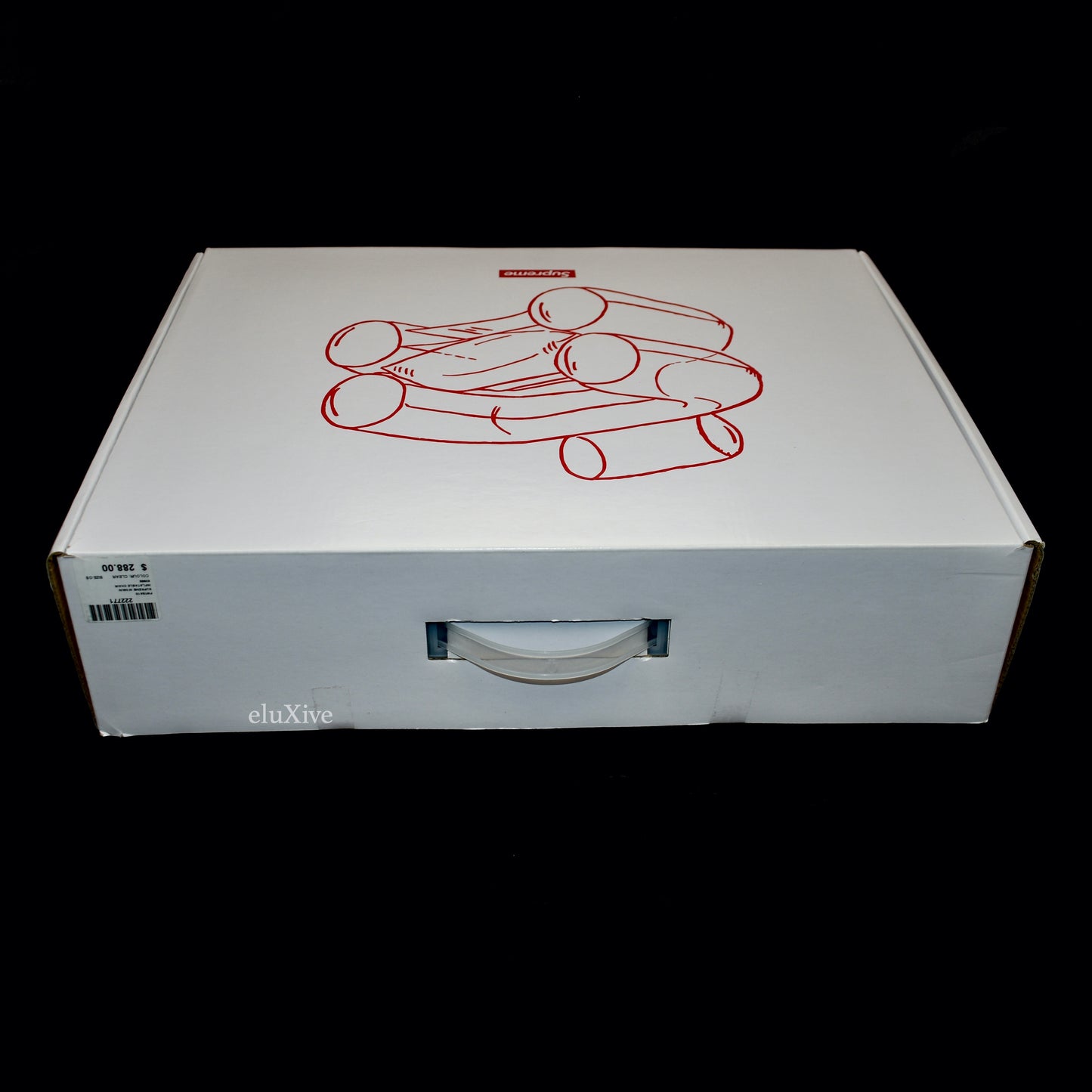 Supreme - Transparent Box Logo Inflatable Chair