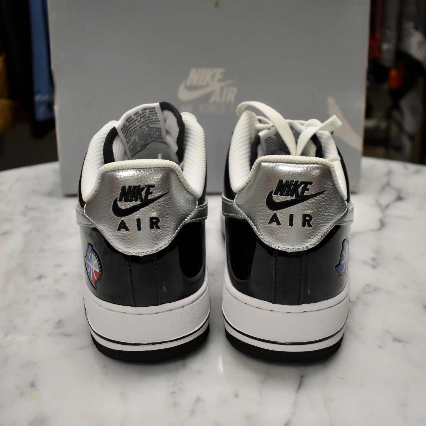 NIke - Air Force 1 '07 'Dallas All-Star' (Black Patent)