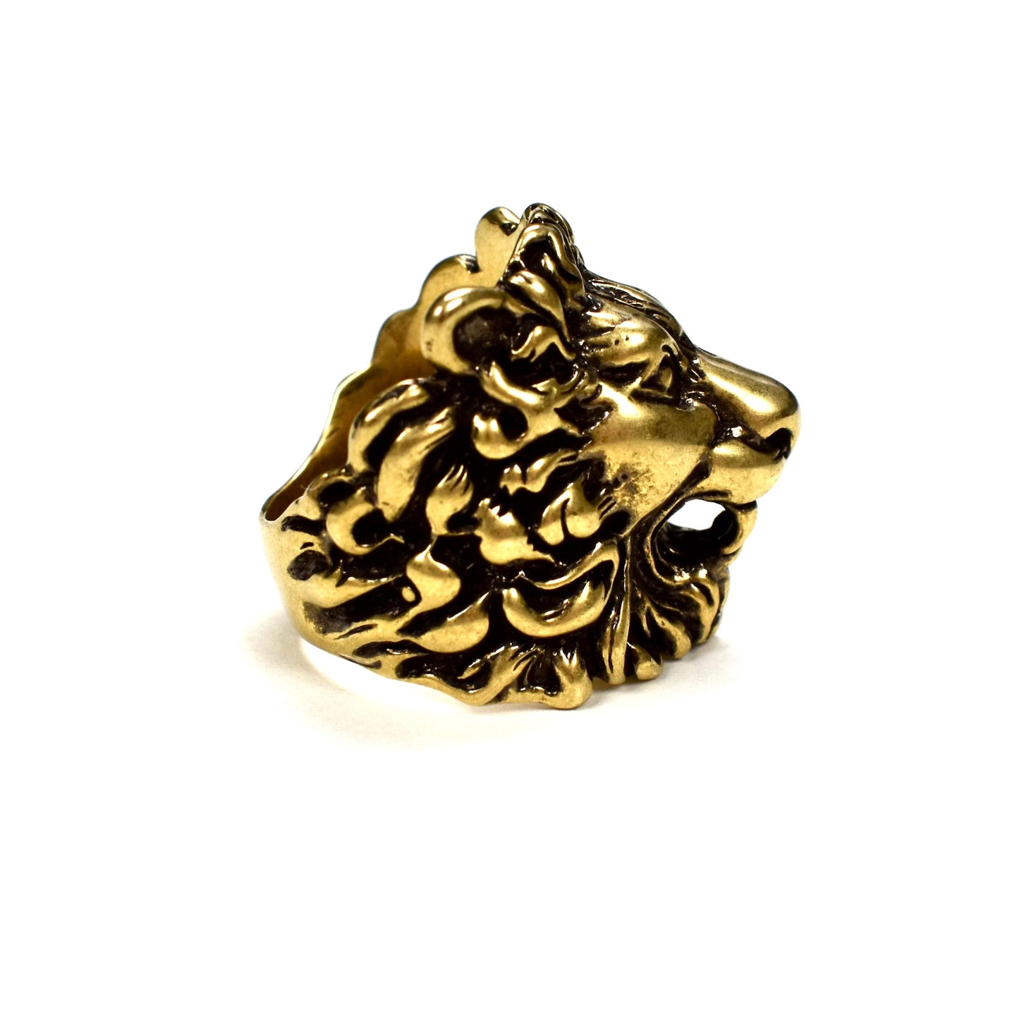 Gucci - Vintage Gold Lion Ring