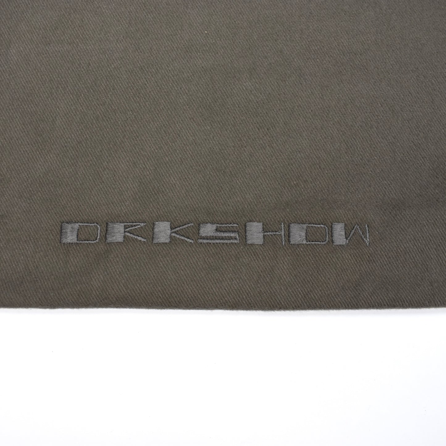Rick Owens DRKSHDW - Gray Logo Embroidered Tote Bag (Small)