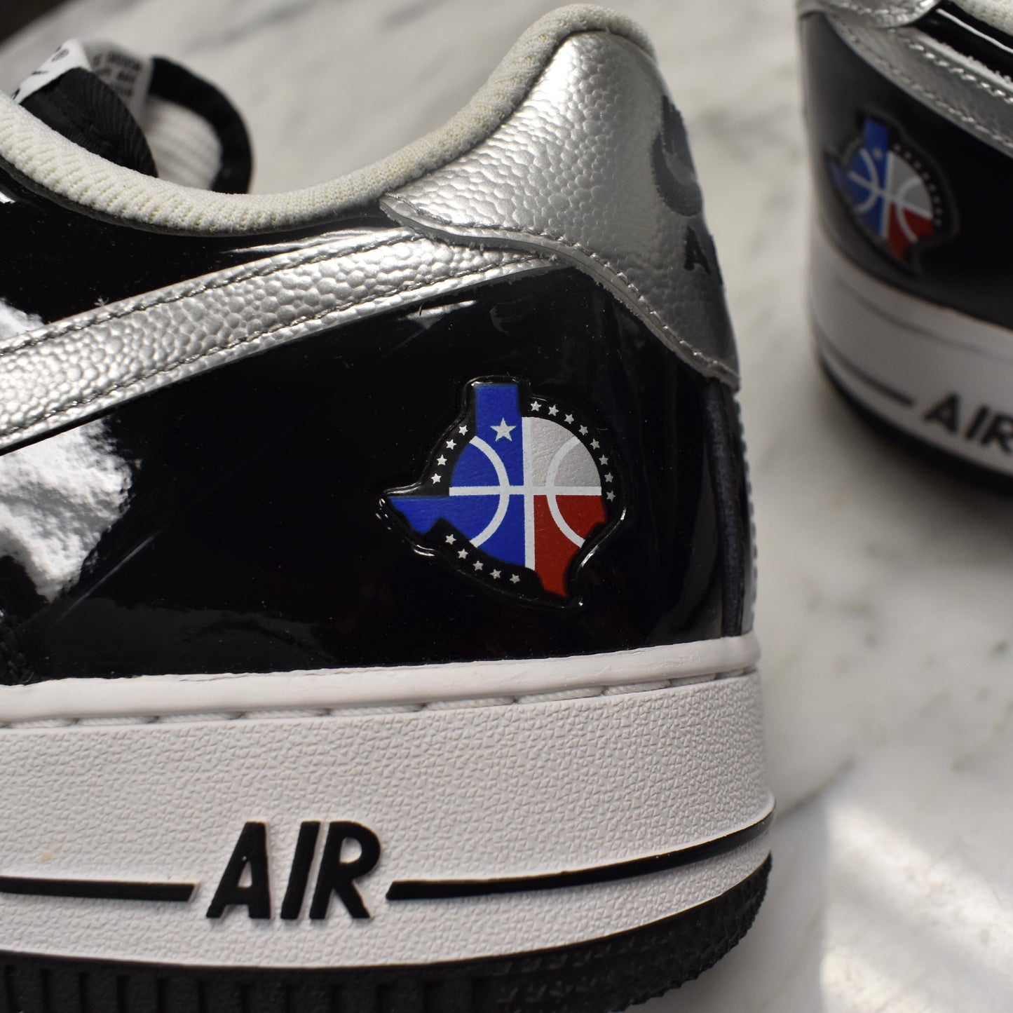 NIke - Air Force 1 '07 'Dallas All-Star' (Black Patent)