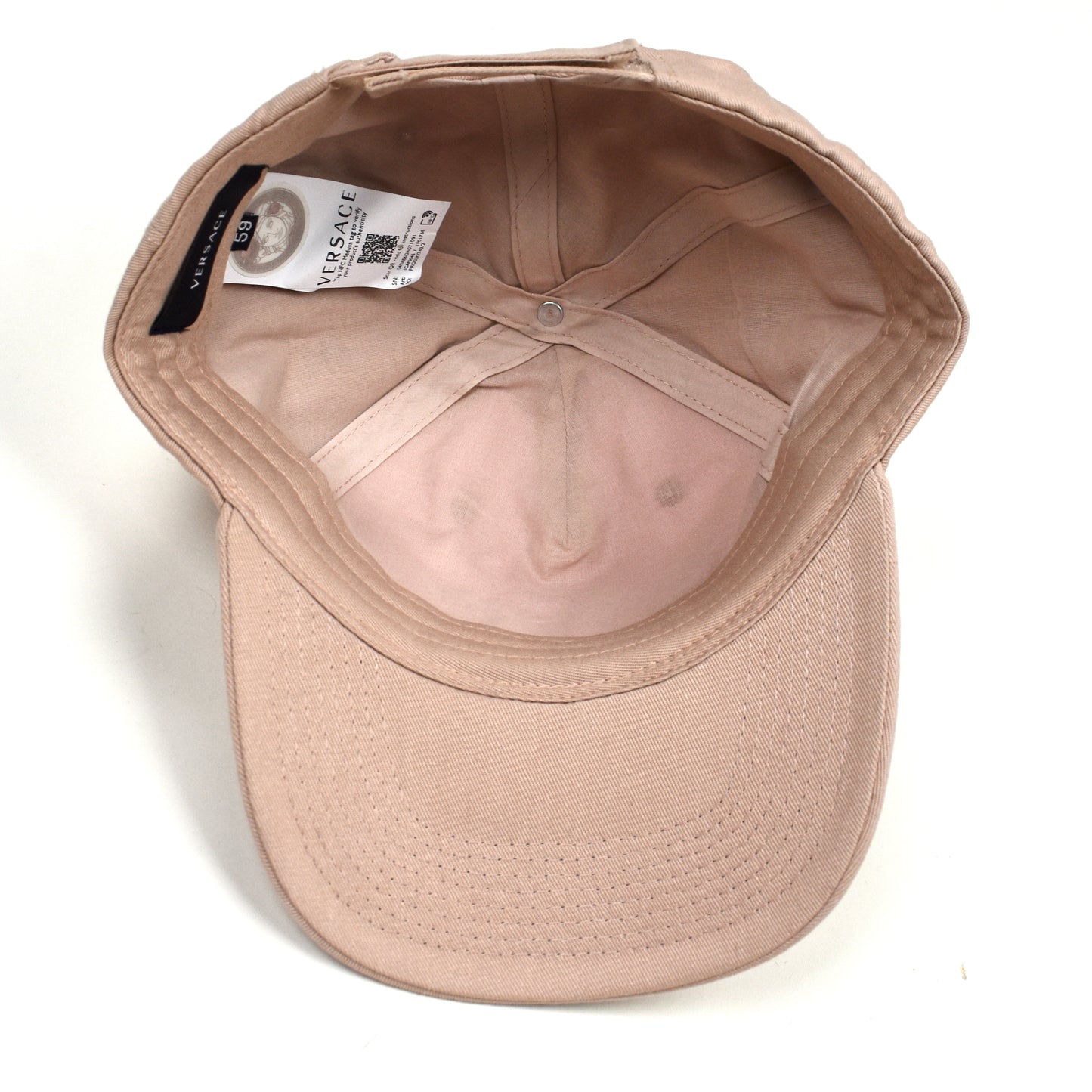 Versace - Tan Medusa Logo Hat