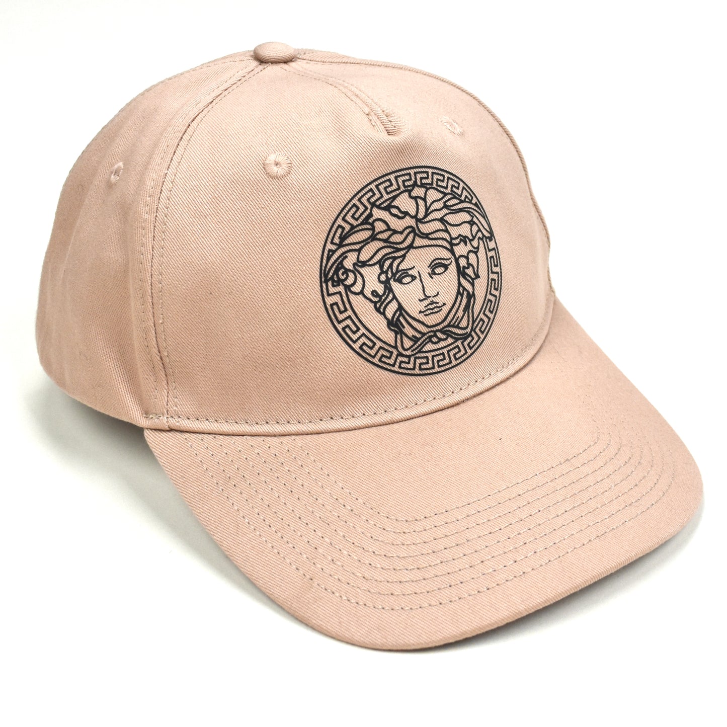 Versace - Tan Medusa Logo Hat