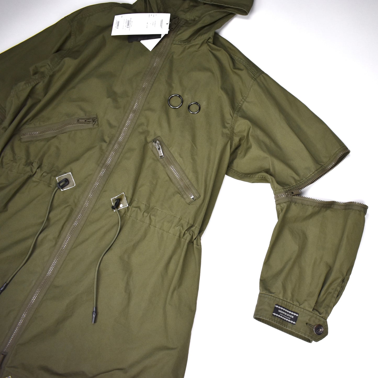 Undercover - Olive Full Zip Technical Parka