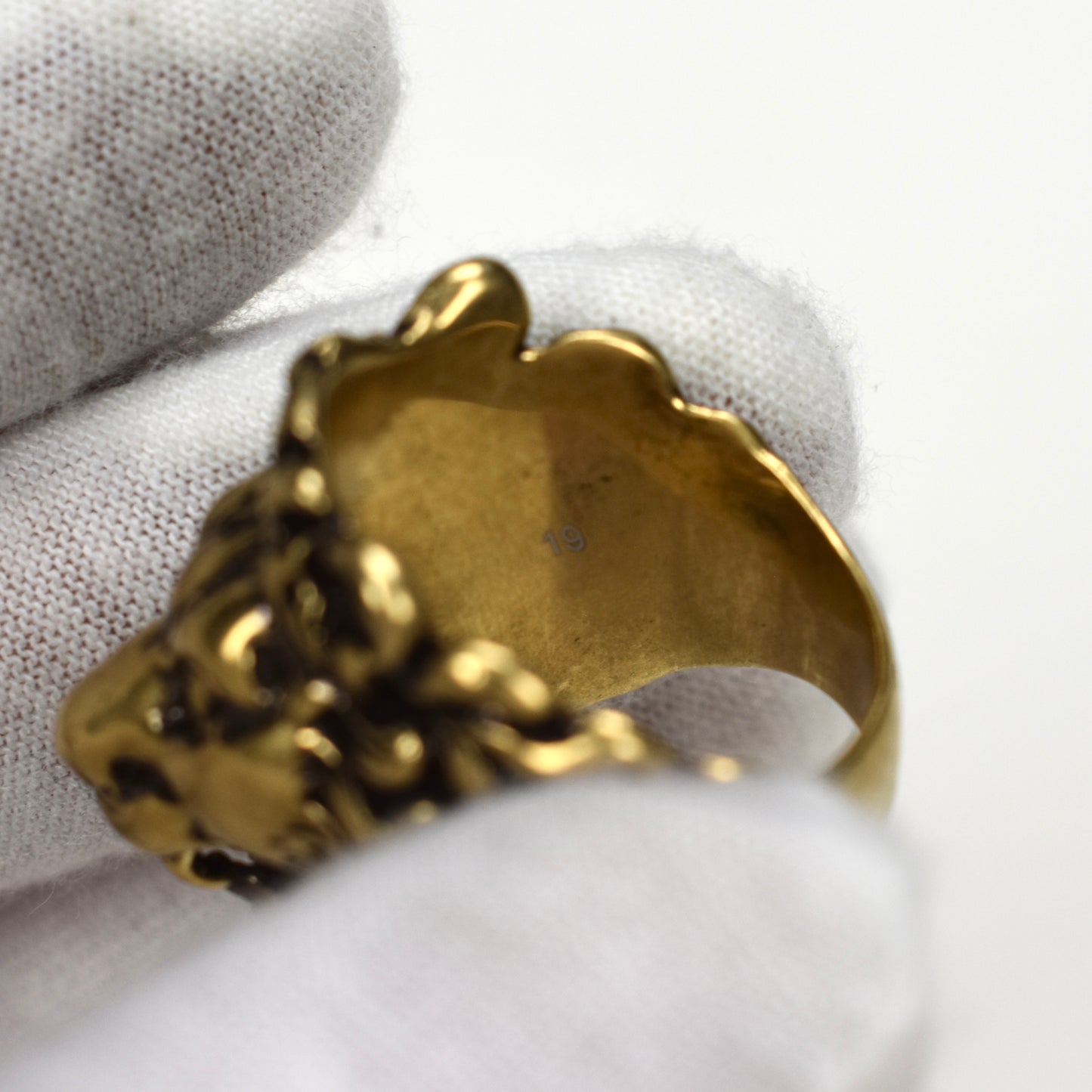 Gucci - Vintage Gold Lion Ring