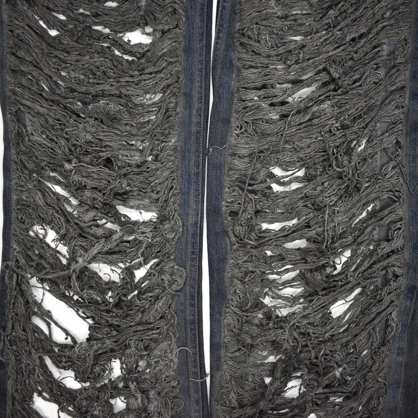 Rick Owens DRKSHDW - Dark Dust Shredded Geth Jeans