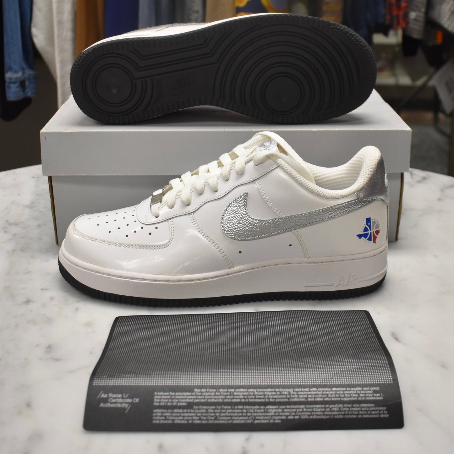 NIke - Air Force 1 '07 Dallas All-Star (White Patent)