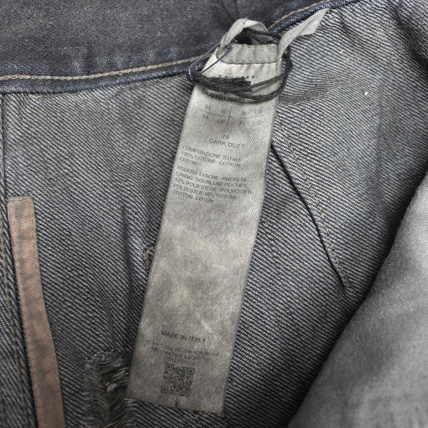Rick Owens DRKSHDW - Dark Dust Shredded Geth Jeans