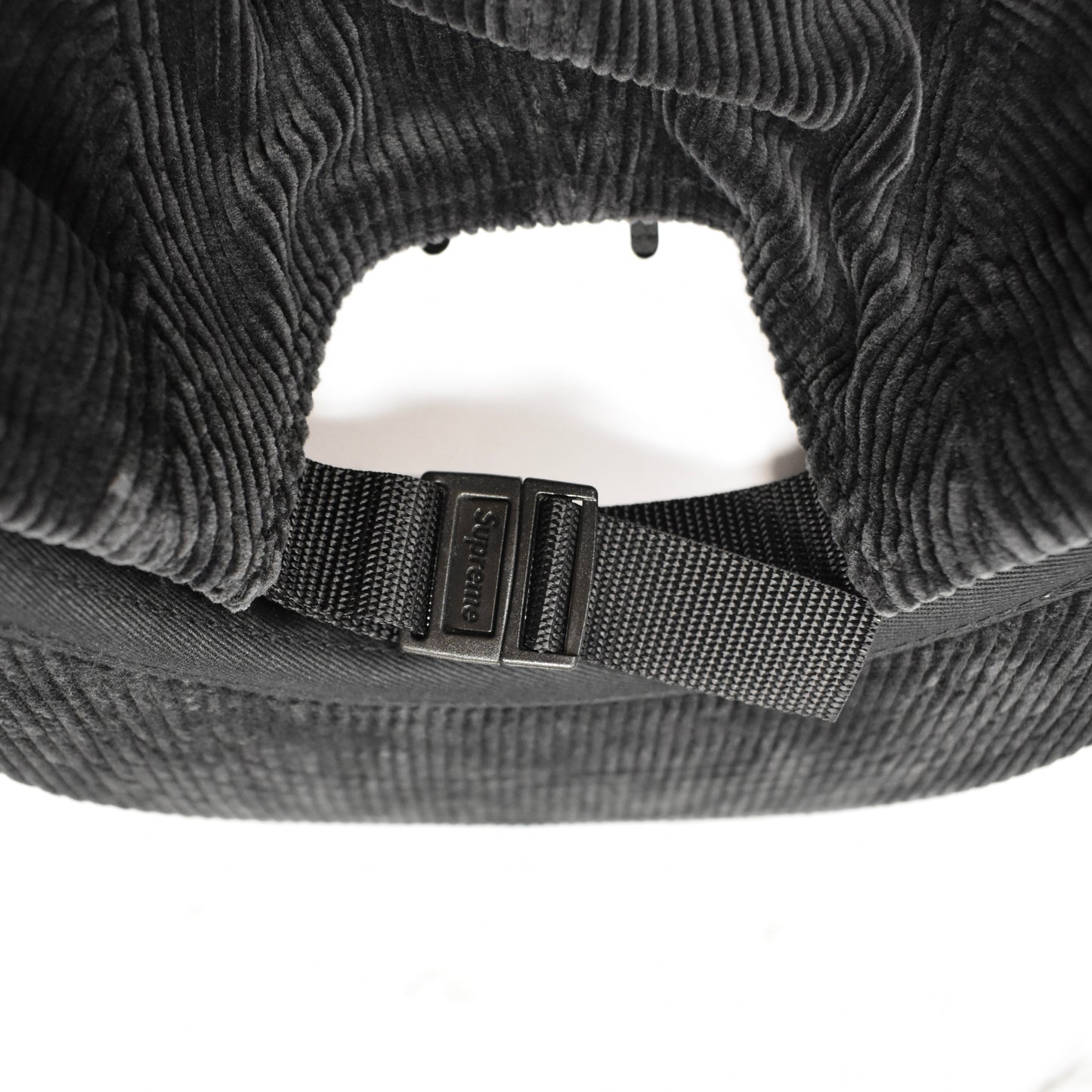 Supreme - Faded Corduroy Box Logo Hat (Black)