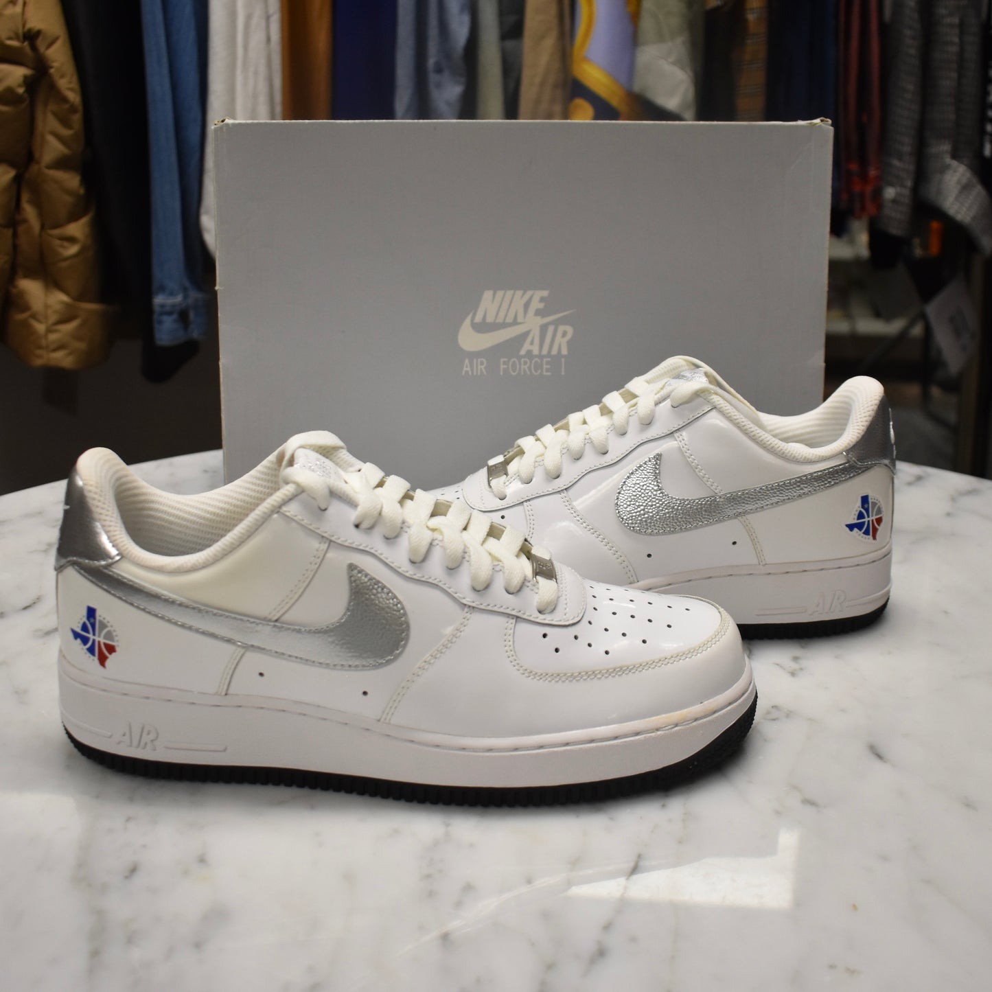 NIke - Air Force 1 '07 Dallas All-Star (White Patent)