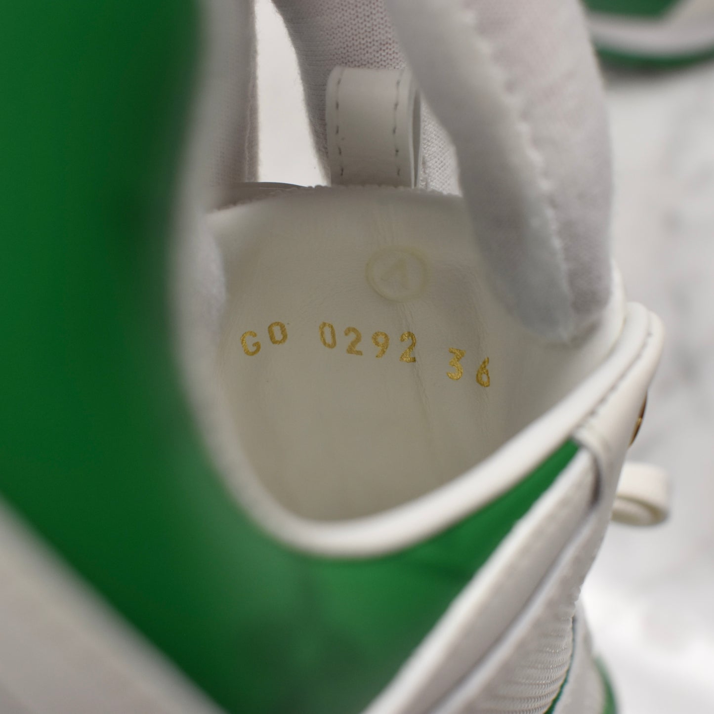 Louis Vuitton - White / Green Runaway Sneakers