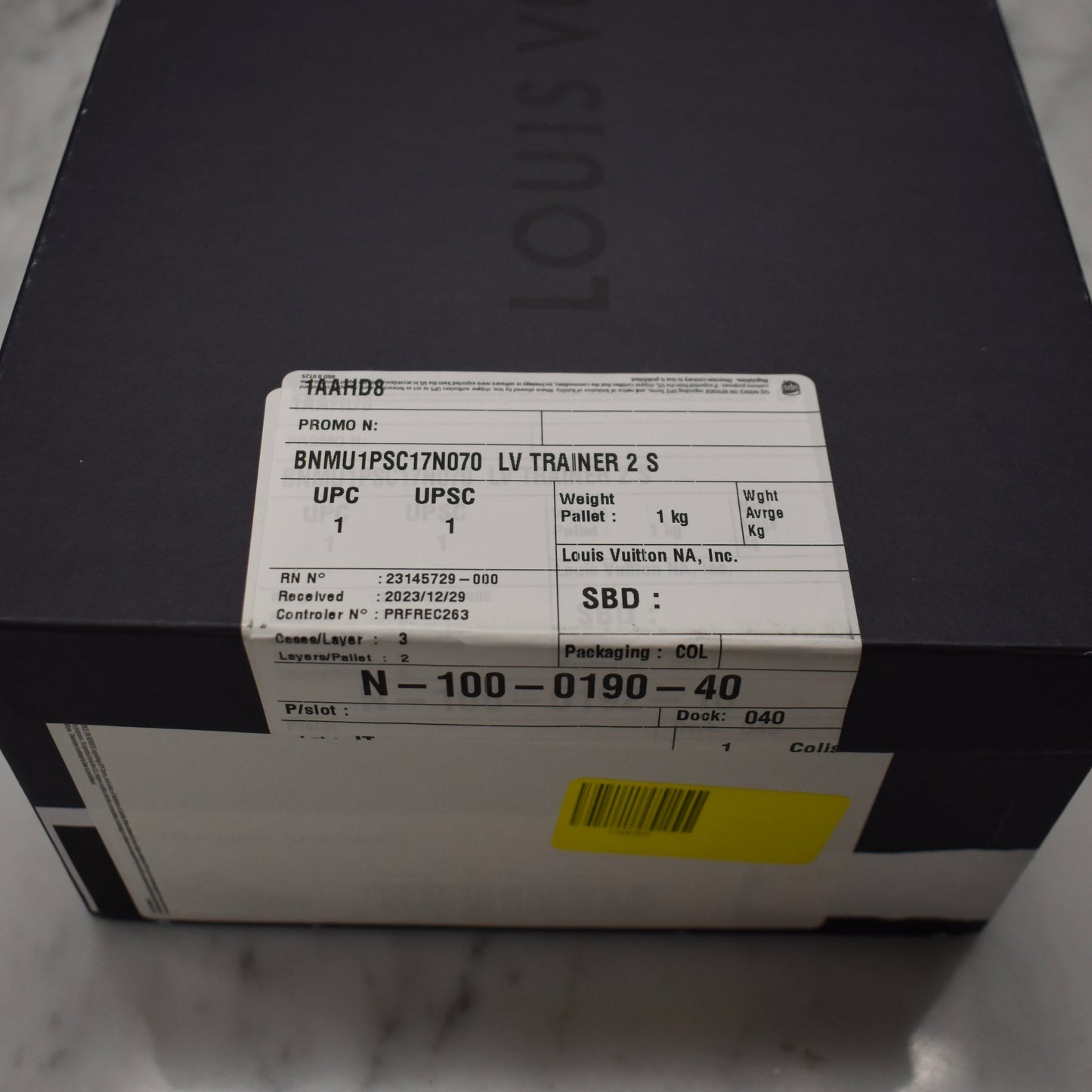 Louis Vuitton - Purple / Pink / Black Trainer 2 Sneakers