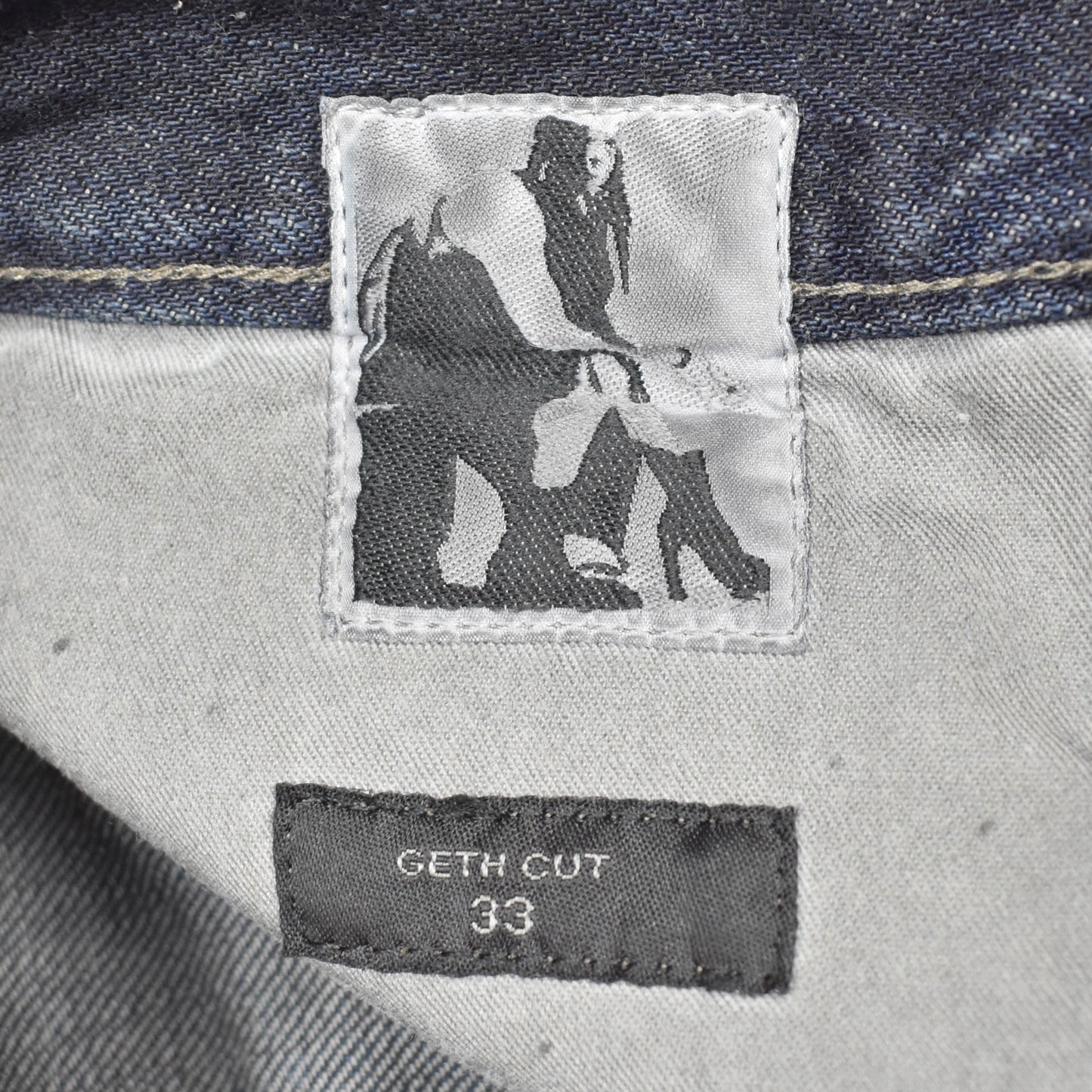 Rick Owens DRKSHDW - Dark Dust Shredded Geth Jeans