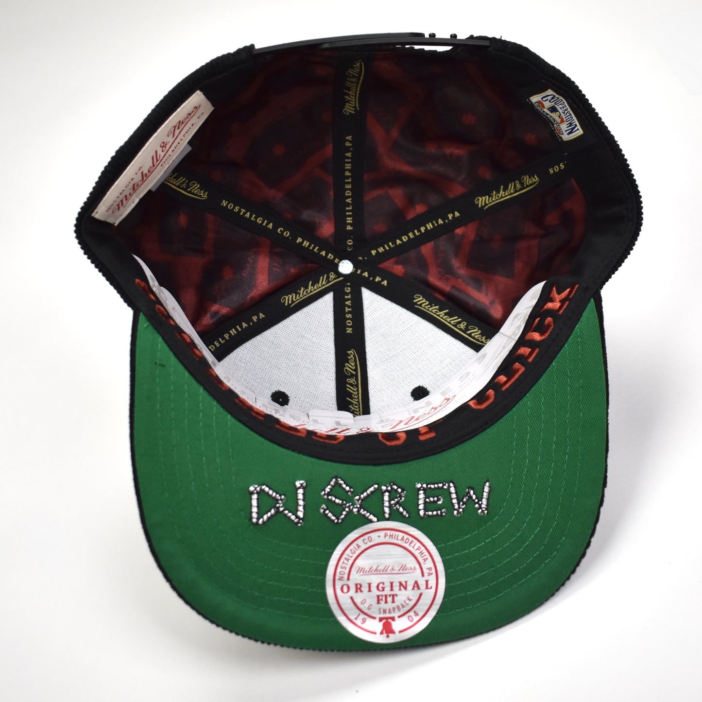 Mitchell & Ness x DJ Screw - Houston Astros Corduroy Snapback Hat