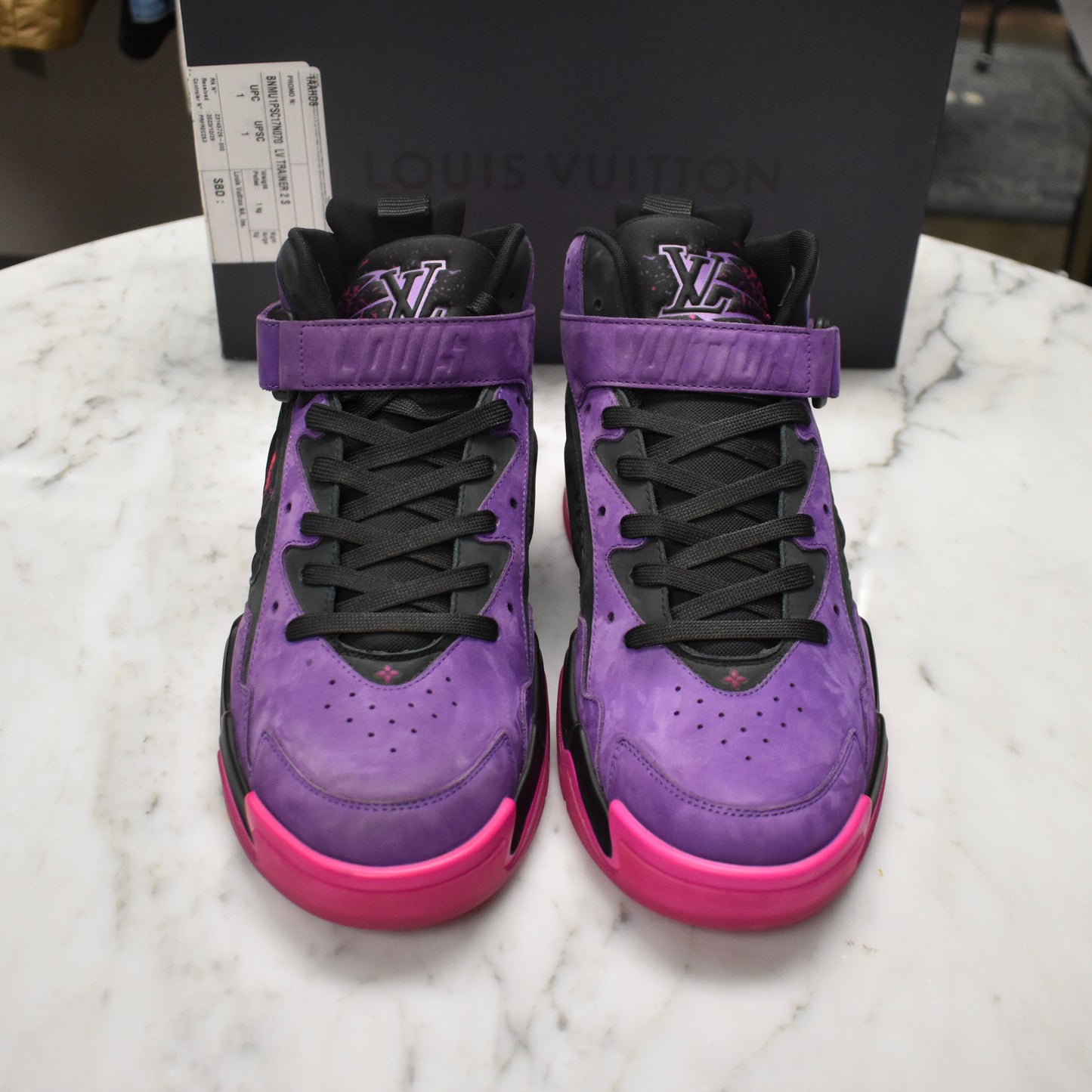 Louis Vuitton - Purple / Pink / Black Trainer 2 Sneakers