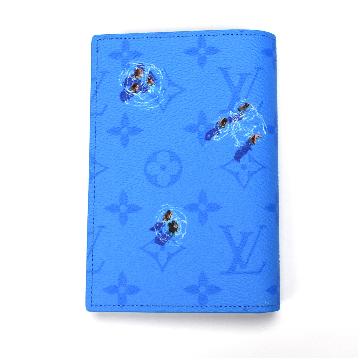 Louis Vuitton - Swim Monogram Passport Cover (Blue Lagoon)