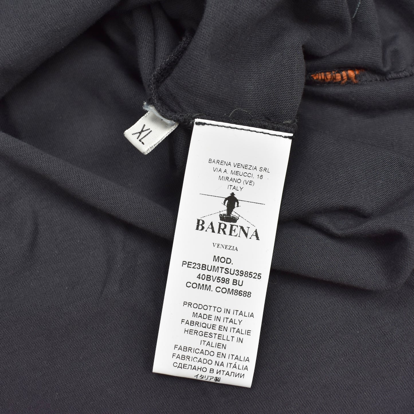 Barena - Carbon Gray Henley Shirt