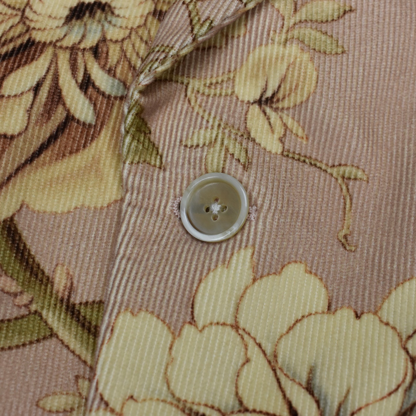 Tom Ford - Light Pink Floral Print Corduroy Blazer