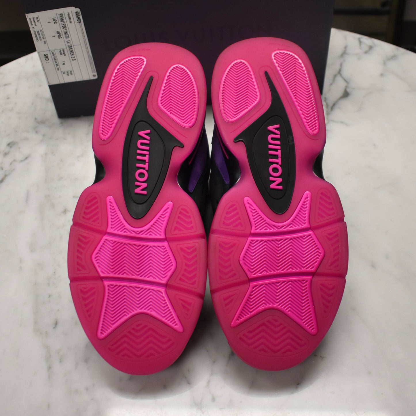 Louis Vuitton - Purple / Pink / Black Trainer 2 Sneakers