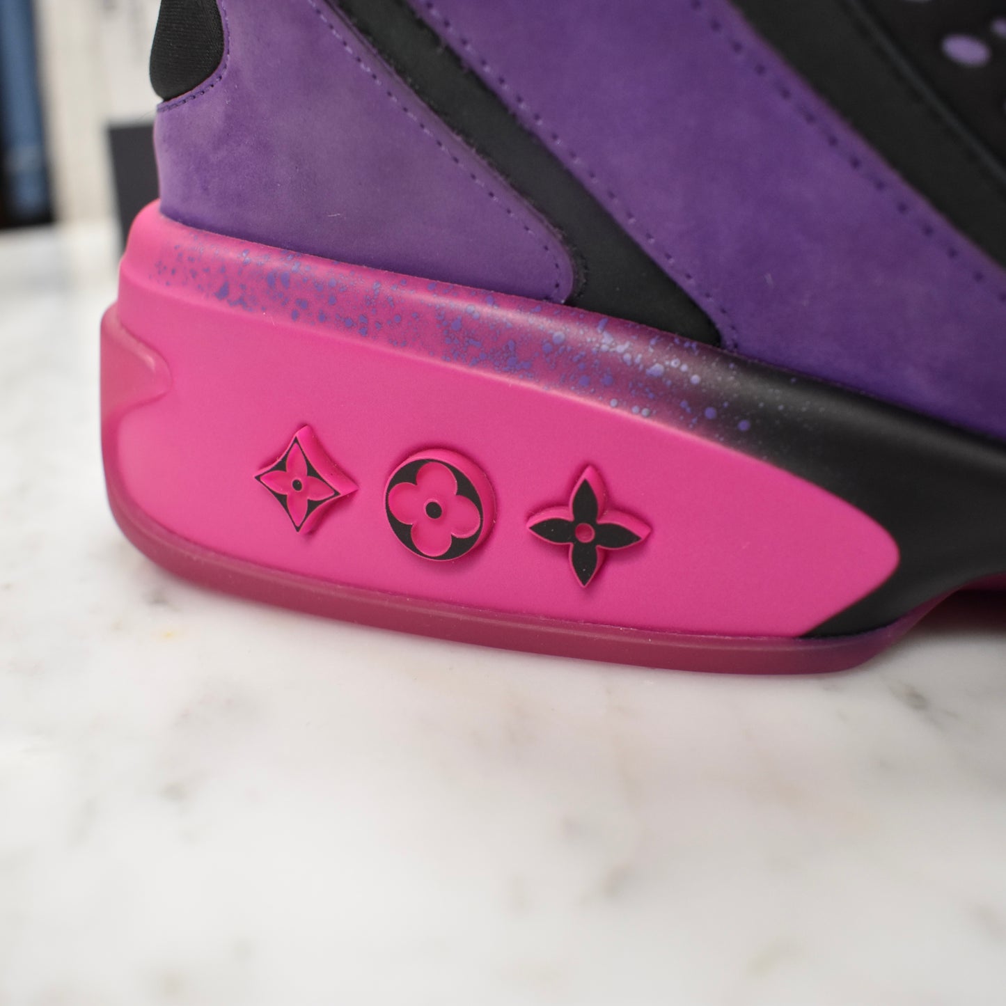 Louis Vuitton - Purple / Pink / Black Trainer 2 Sneakers