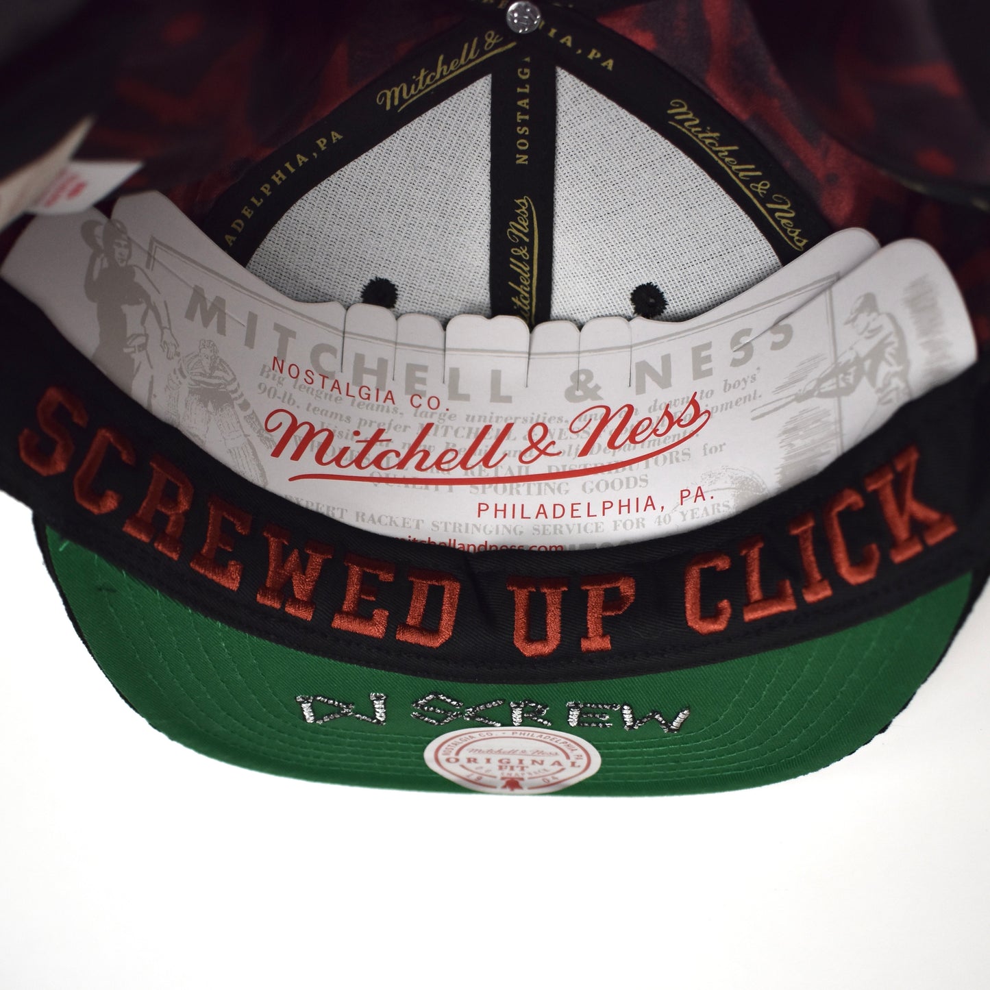 Mitchell & Ness x DJ Screw - Houston Astros Corduroy Snapback Hat