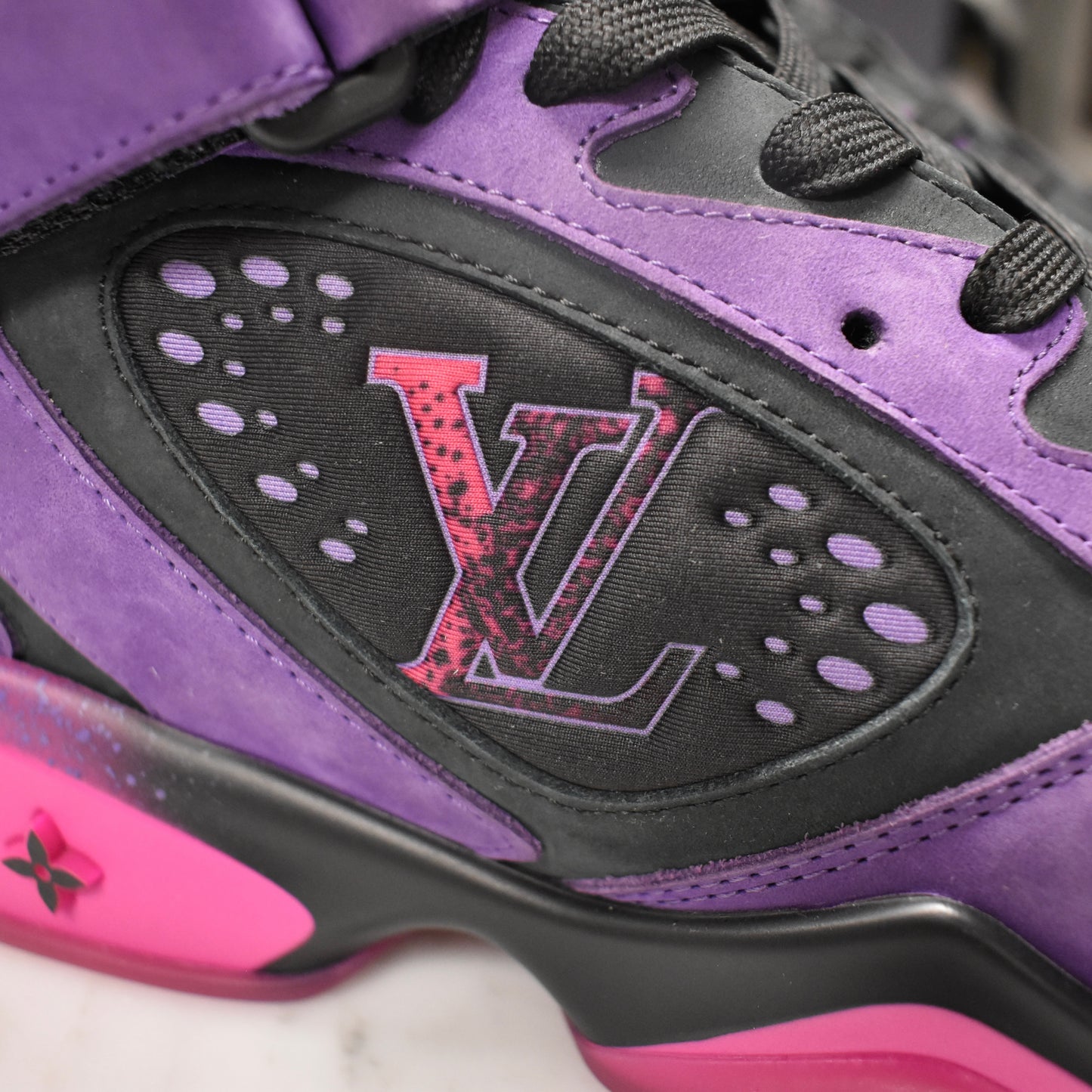 Louis Vuitton - Purple / Pink / Black Trainer 2 Sneakers