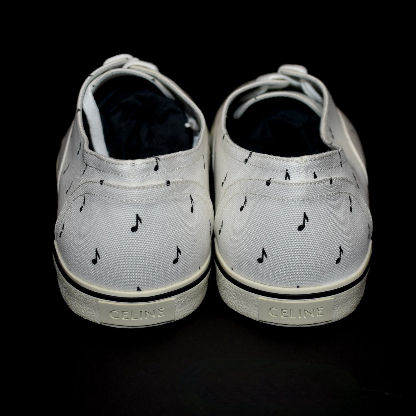 Celine - Music Note Print Elliott Sneakers