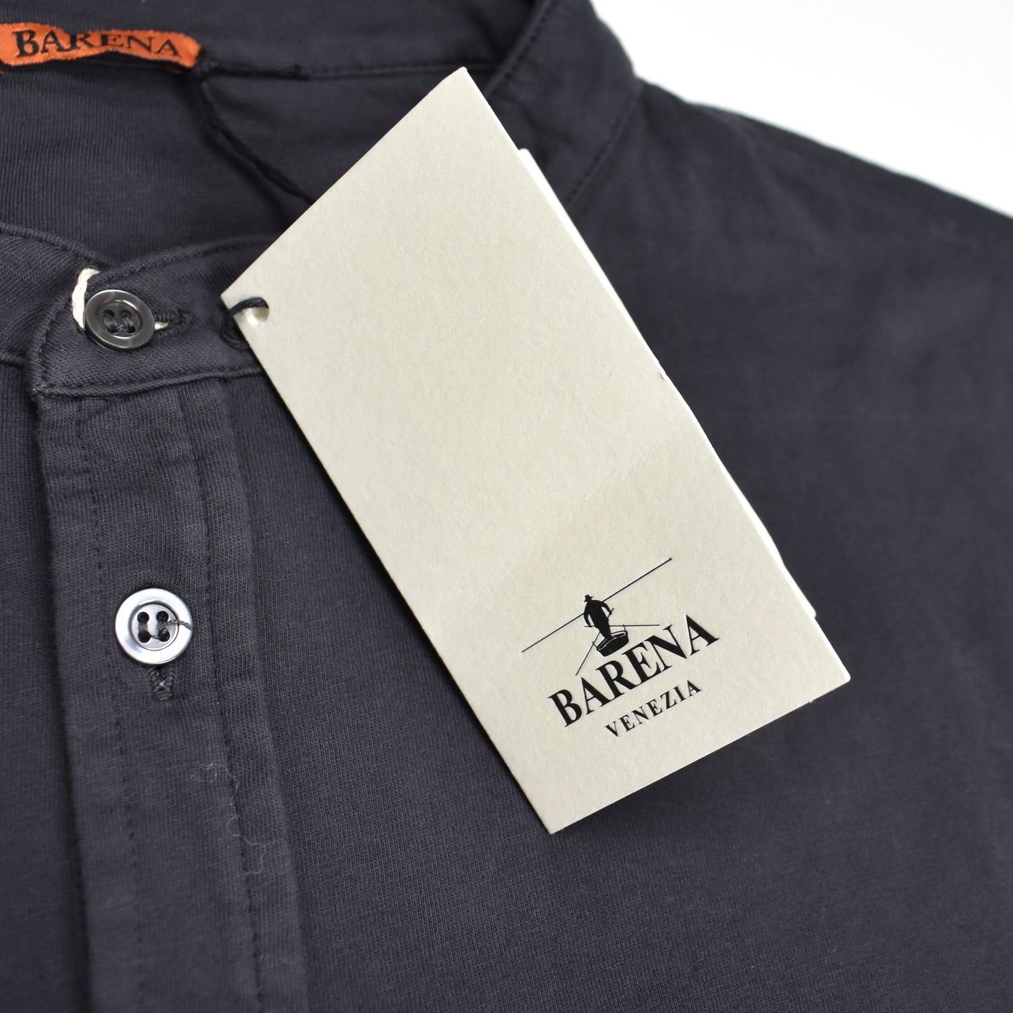 Barena - Carbon Gray Henley Shirt