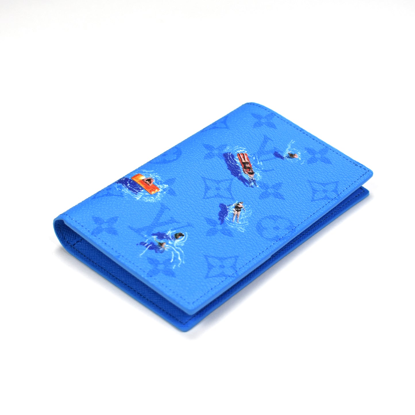 Louis Vuitton - Swim Monogram Passport Cover (Blue Lagoon)