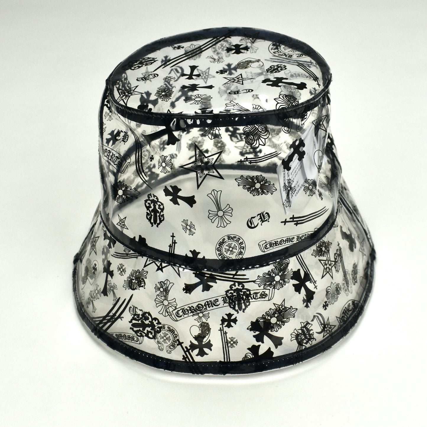 Chrome Hearts - NYFW Exclusive Allover Logo Clear Bucket Hat