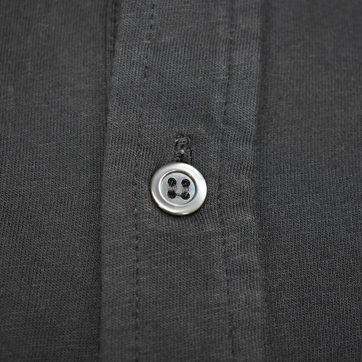 Barena - Carbon Gray Henley Shirt