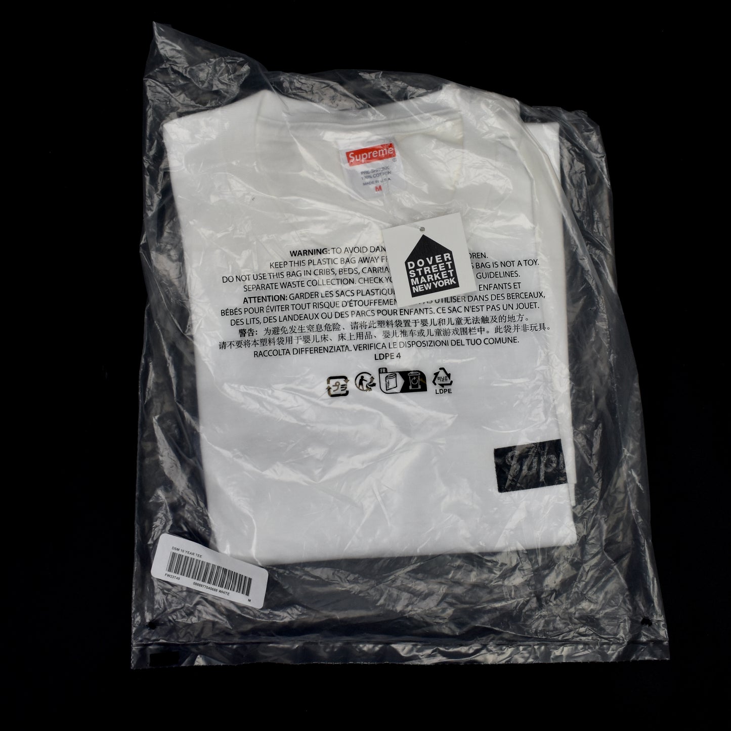 Supreme x DSM - 10 Year Anniversary Grill Photo T-Shirt