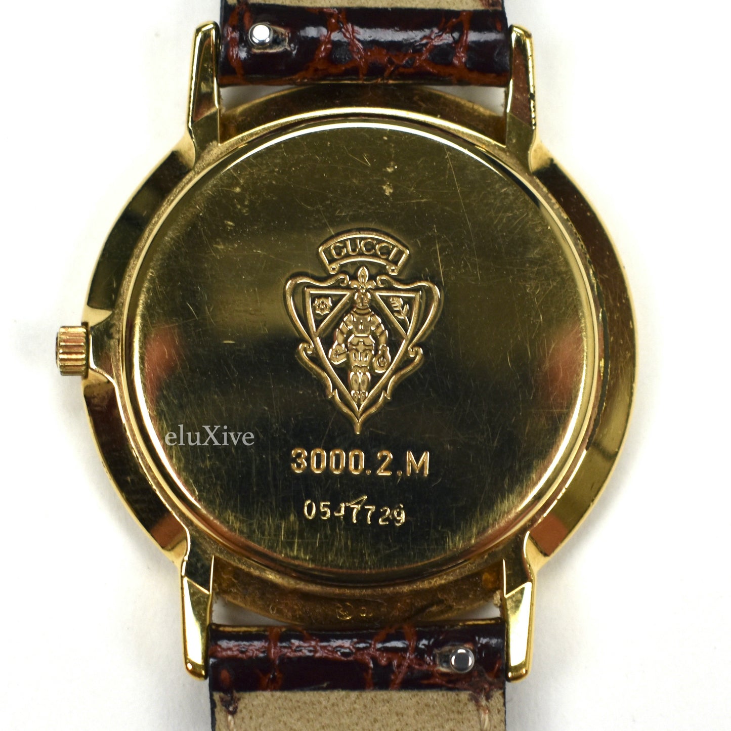 Gucci - 3000M Gold Cream Dial Watch