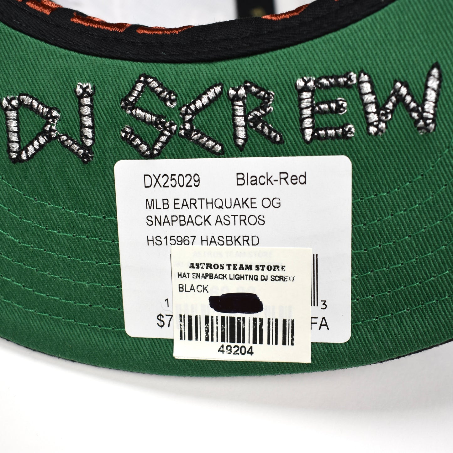 Mitchell & Ness x DJ Screw - Houston Astros Skull Snapback Hat