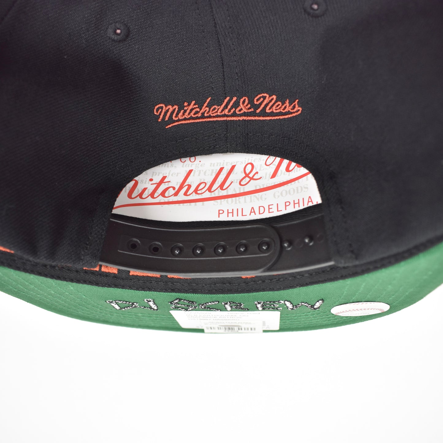 Mitchell & Ness x DJ Screw - Houston Astros Skull Snapback Hat