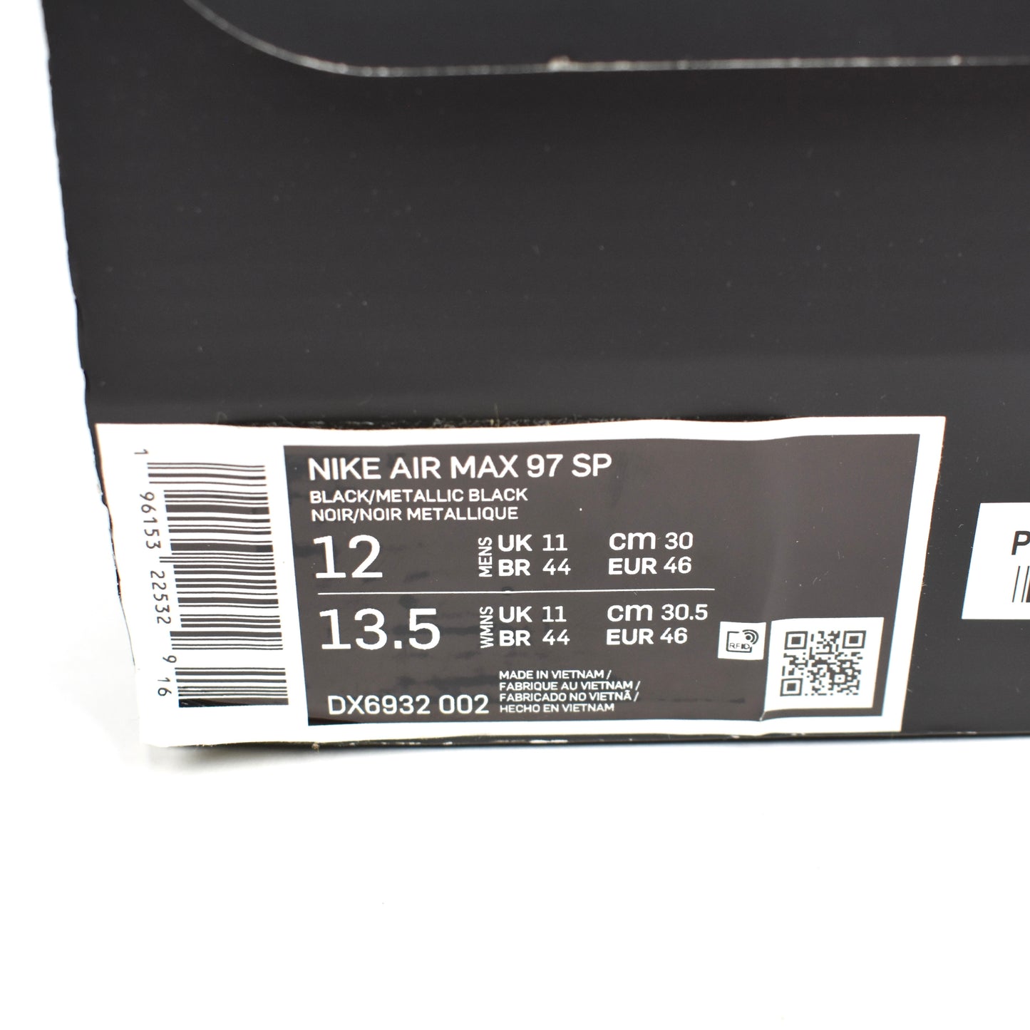Comme des Garcons x Nike - Air Max 97 SP CDG (Black)