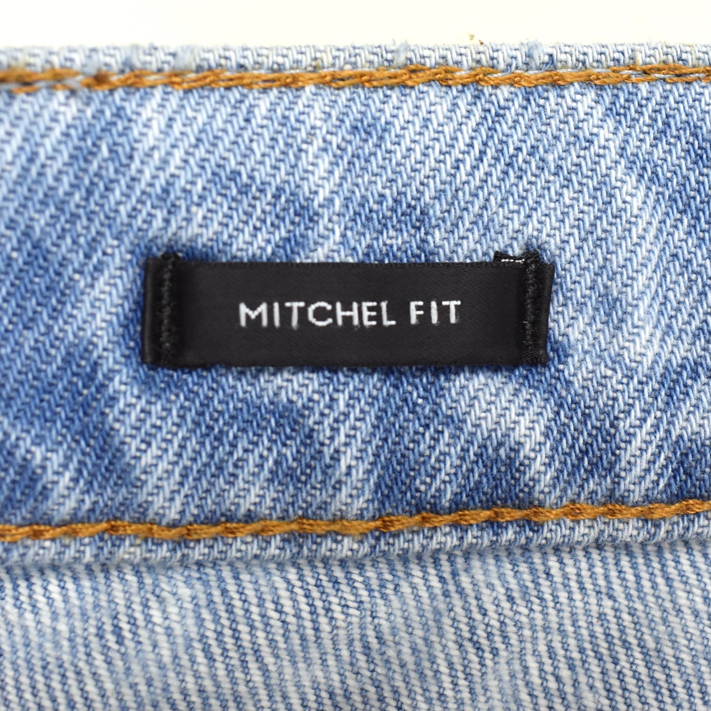 Versace - Allover Logo Print Light Wash Denim Jeans