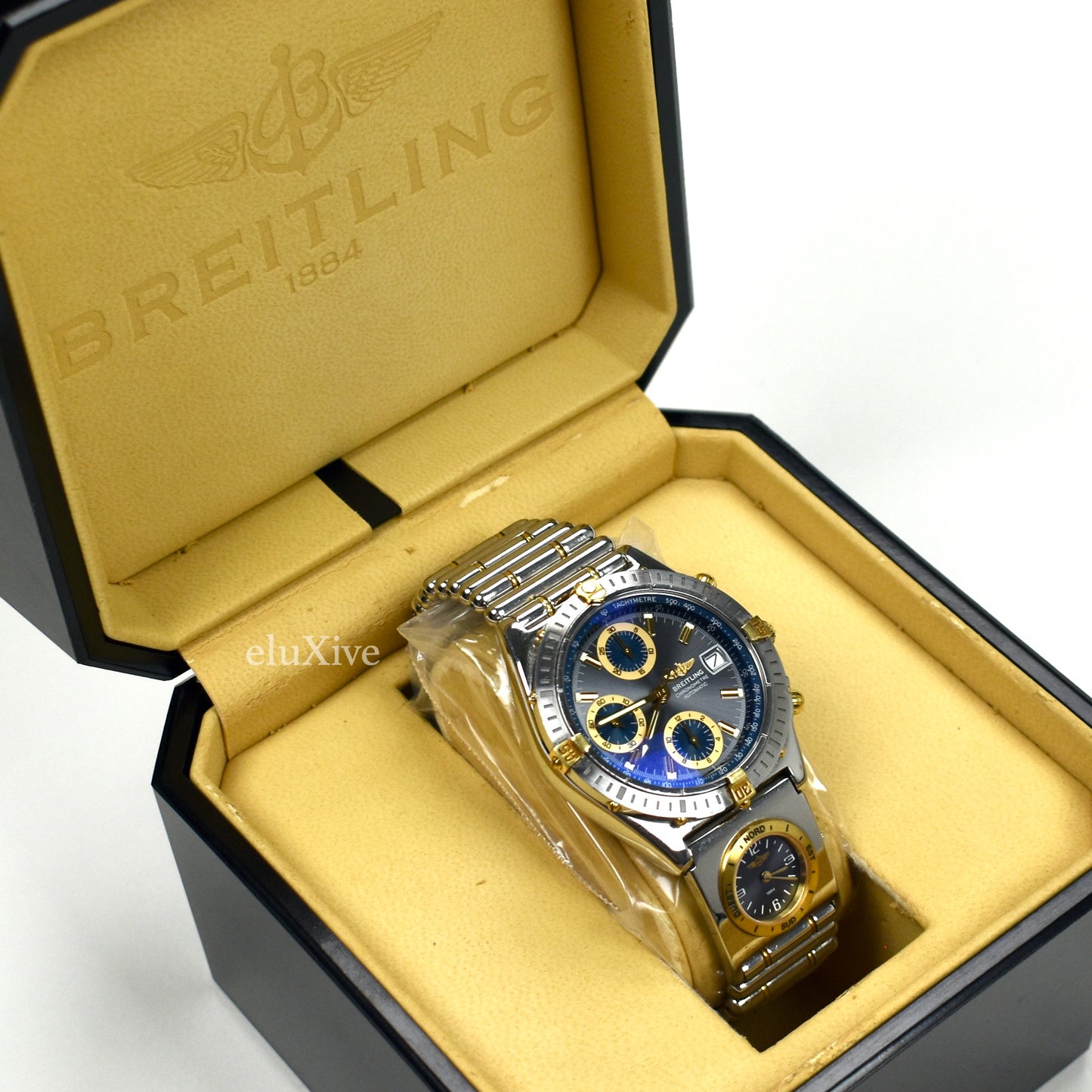 Breitling - Chronomat UTC Watch, Slate Dial & Rouleaux Bracelet (B13352)