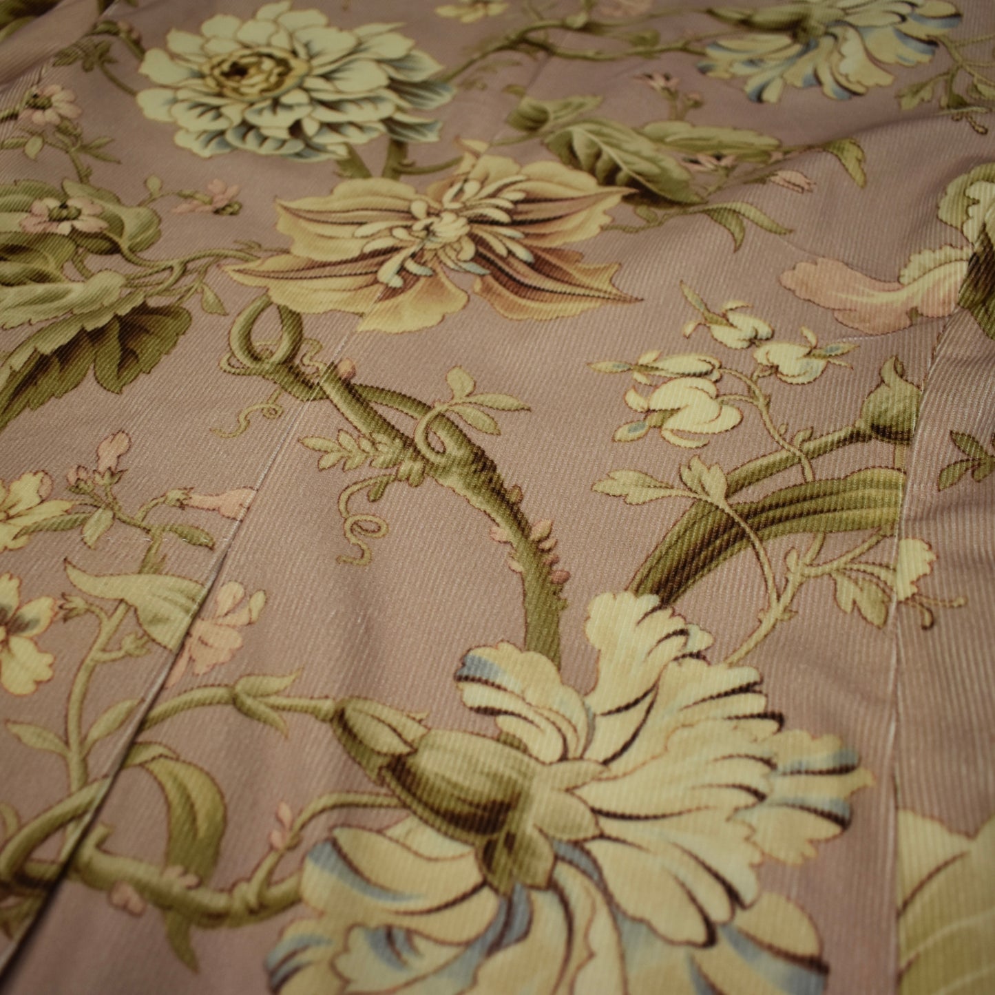 Tom Ford - Light Pink Floral Print Corduroy Blazer