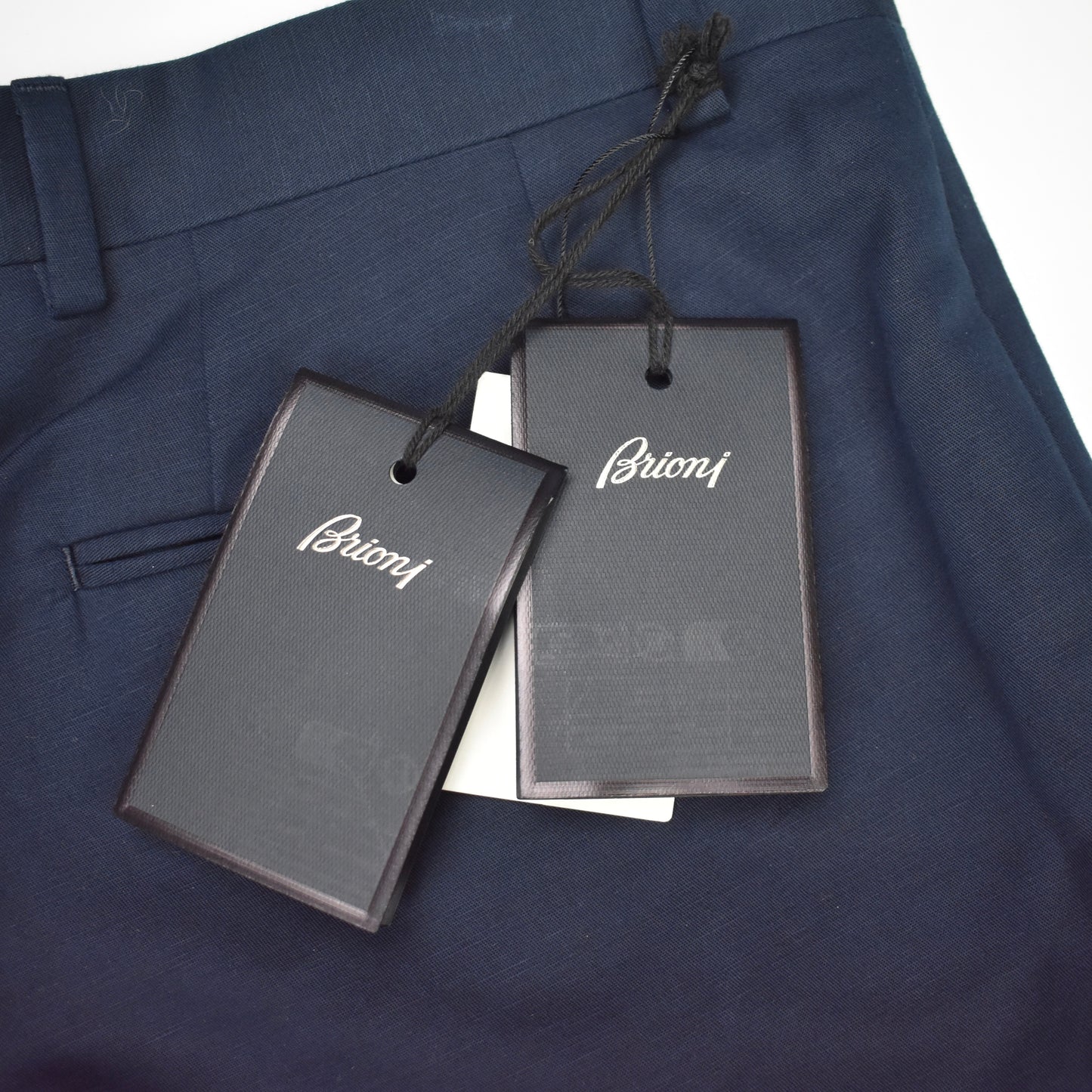 Brioni - Navy Cotton Chino Shorts