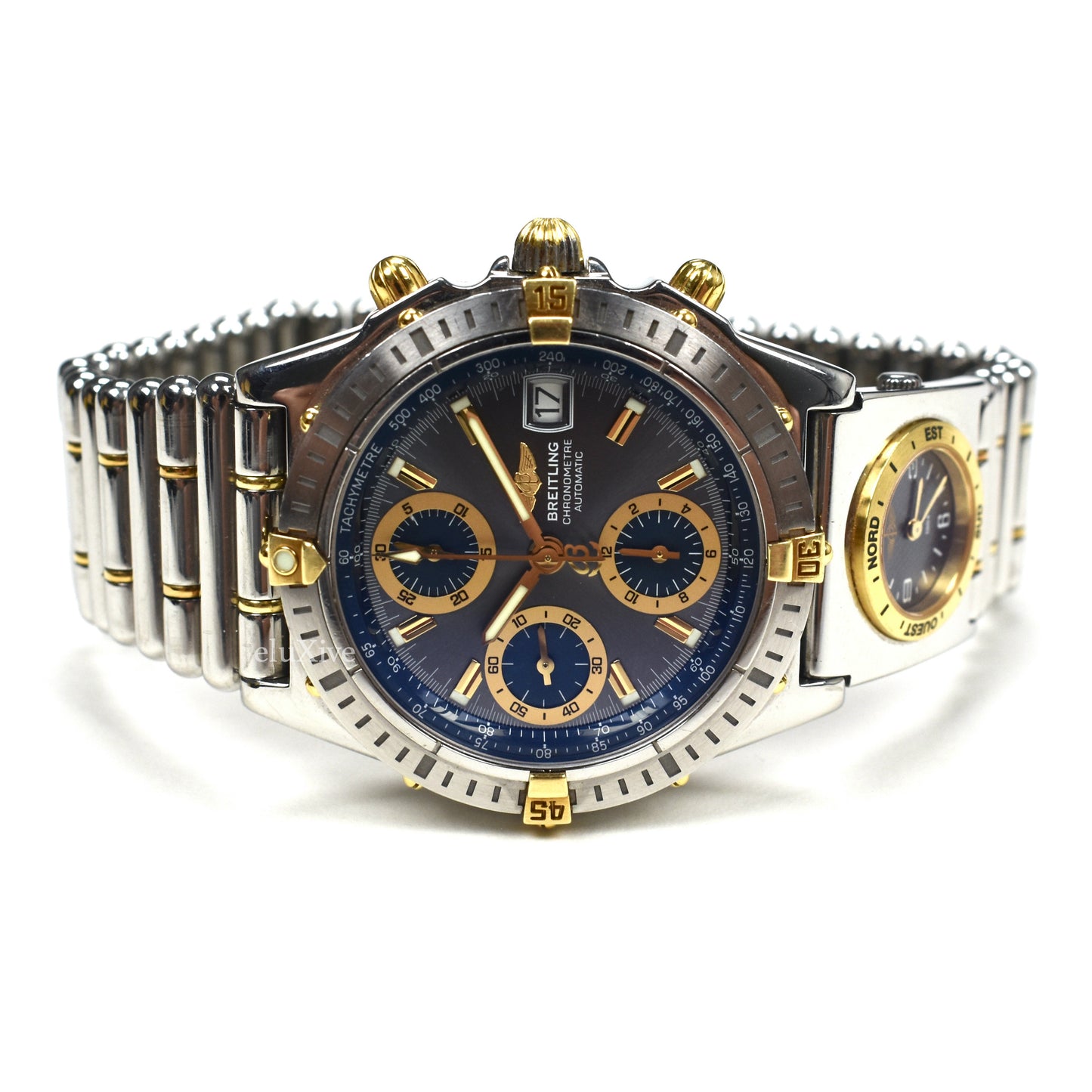Breitling - Chronomat UTC Watch, Slate Dial & Rouleaux Bracelet (B13352)