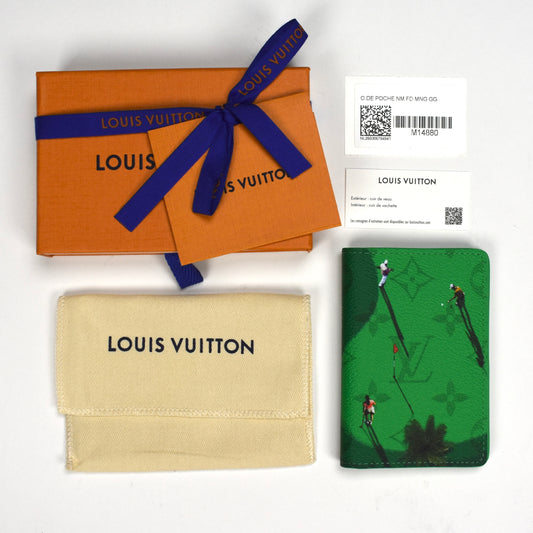 Louis Vuitton - Golf Monogram Pocket Organizer (Green)