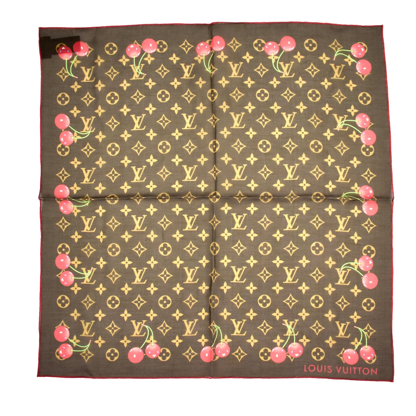 Louis Vuitton x Murakami - Monogram Cerise Square 55 (Brown/Cherry)