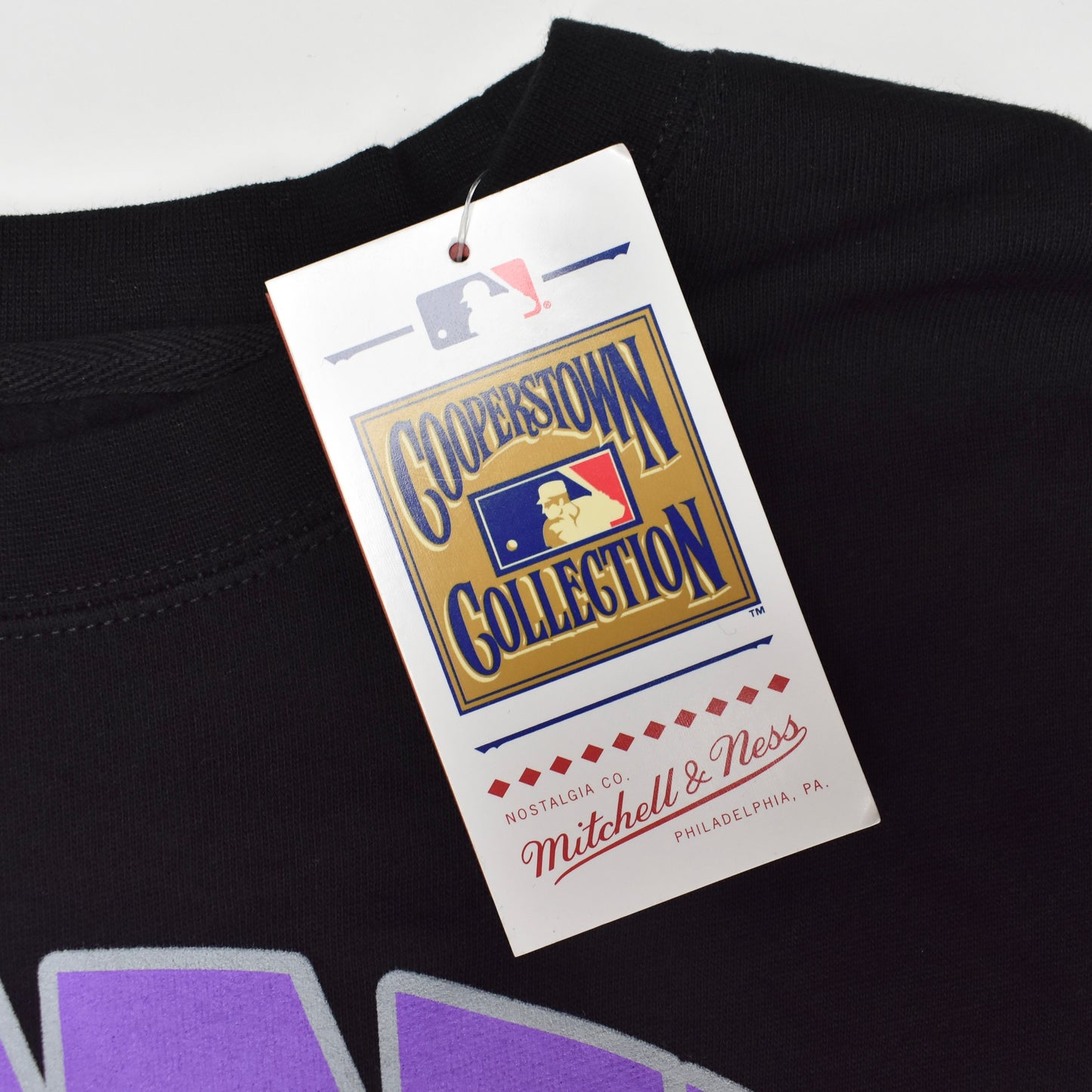 Mitchell & Ness x DJ Screw - Houston Astros Crewneck Sweatshirt (Black)