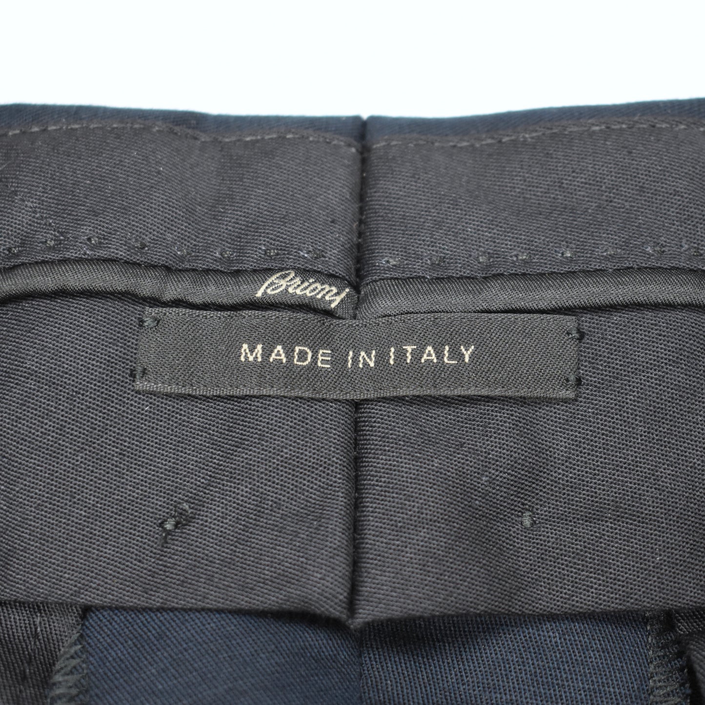 Brioni - Navy Cotton Chino Shorts