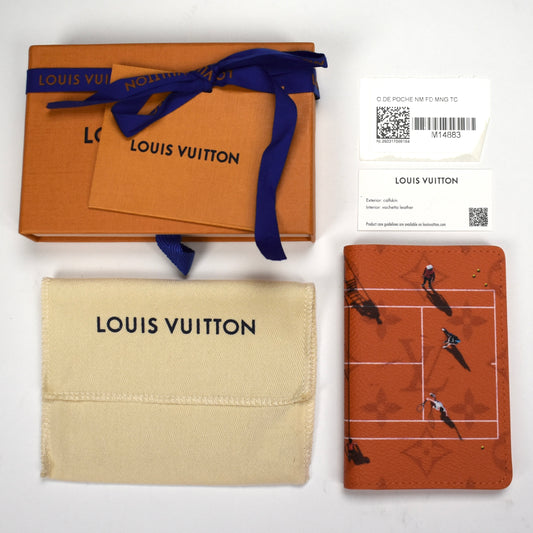 Louis Vuitton - Tennis Monogram Pocket Organizer (Brick Red)