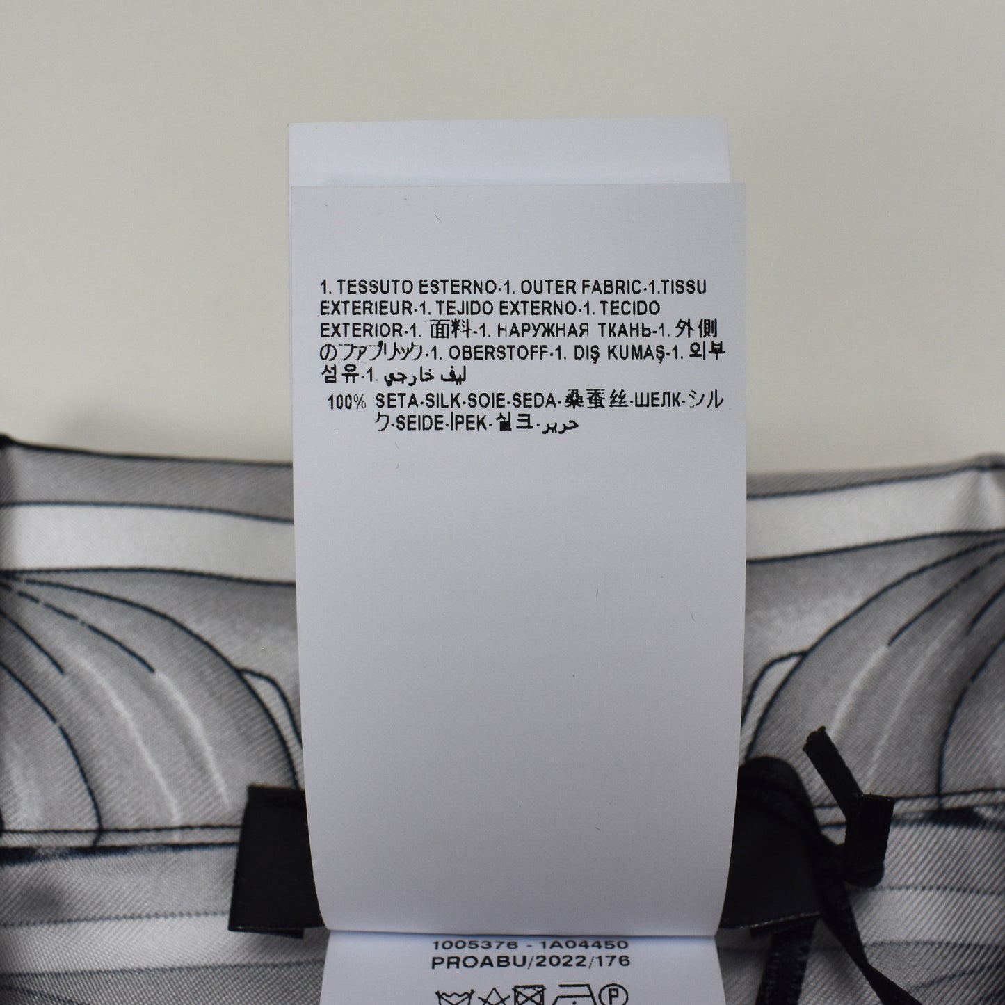 Versace - Black / Silver Barocco Print Silk Shirt