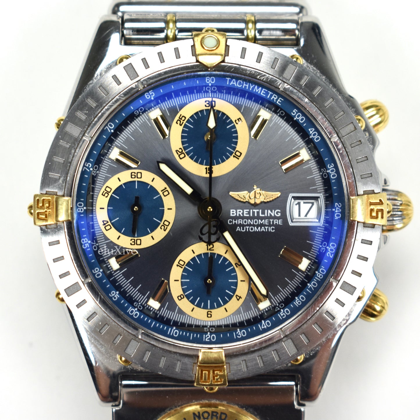 Breitling - Chronomat UTC Watch, Slate Dial & Rouleaux Bracelet (B13352)