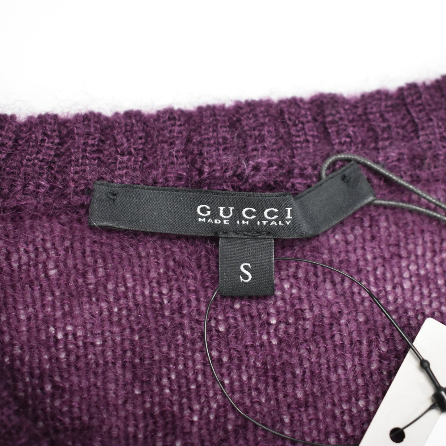 Gucci - Navy & Red Striped Mohair Sweater