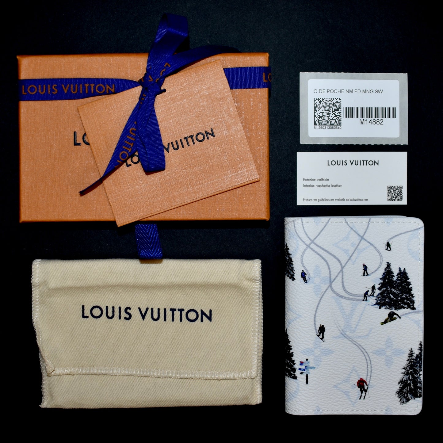 Louis Vuitton - Ski Monogram Pocket Organizer (White)